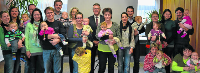 Empfang für Neugeborene von Tirschenreuth 2012
