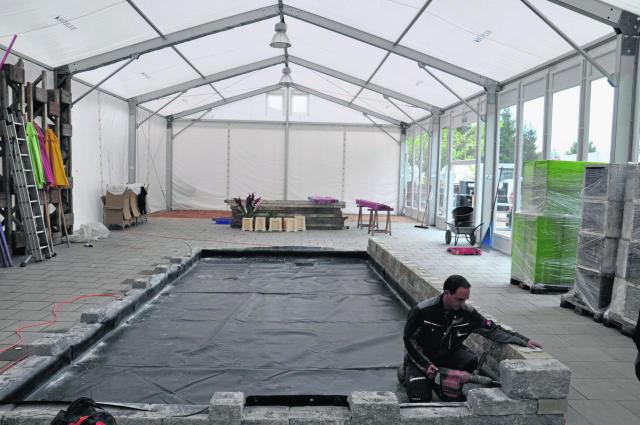 Die Pracht der Ausstellungen in der Blumenhalle ist nur noch Erinnerung